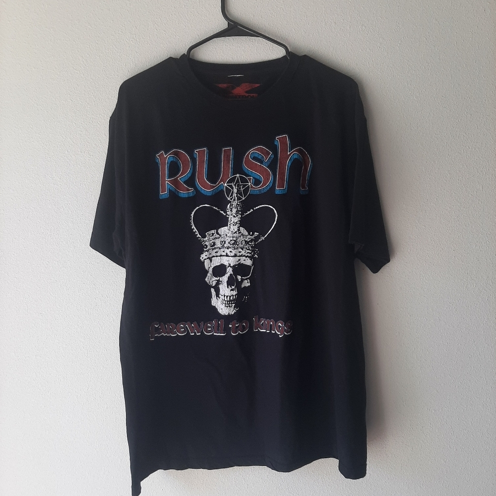 Rush Farwell to kings black graphic t-shirt